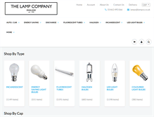 Tablet Screenshot of lampco.co.uk